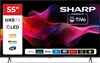 Sharp Fernseher Smart TV Fernsehgerät 55HM5245E 55 Zoll Produktbild-Vorschau 1