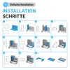 Fleau Schreibtisch-Organizer – mit Schublade – Stifthalter Produktbild-Vorschau 8