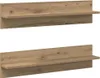 vidaXL Mensola da parete, 2 pezzi, rovere Artisan, 80 x Anteprima dell’immagine prodotto 1