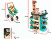 Kasa sklepowa w supermarkecie + wózek na mennice Podgląd zdjęcia produktu 6