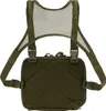 A back view of a green chest pack. Náhled obrázku produktu