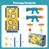 Schießspielzeug-Set mit 24 Softbällen, 2 Werfern & Produktbild-Vorschau 7