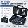 Bituxx Schraubendreher und Bit Set 58tlg, Schwarz, MS-18399 Produktbild-Vorschau 2