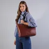 The Bridge Guelfa Shopper Damen, 27.5x44.0x15.0 cm, Braun Produktbild-Vorschau 3