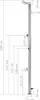 Prolenta Premium vidaXL Außendusche 220 cm aus Edelstahl Produktbild-Vorschau 13