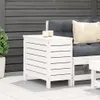 vidaXL Zahradní stolička bílá 62x31,5x52 cm z masivního Náhled obrázku produktu 3