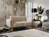 Sofaset Designersofas VALERIE 3-2 in Stoff Stoff Elisa Produktbild-Vorschau 2
