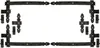 KOTARBAU® Winkelband Schmiedeeisen Dekorativ 600x50 mm + Produktbild-Vorschau 1