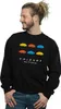 Friends - Sweatshirt für Herren BI24314 (3XL) (Schwarz) Produktbild-Vorschau 2