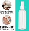 60 Stück 100ml Klein Sprühflaschen Leer Zum Befüllen mit Produktbild-Vorschau 6