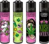 Clipper Reibradfeuerzeuge 420 Girly, 4 Stück Produktbild-Vorschau 1