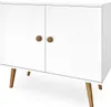 Komoda Bettso se 2 dvířky minimalistický příborník ve Náhled obrázku produktu 3