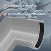 Close-up of a gutter corner with text highlighting material features. Produktbild-Vorschau