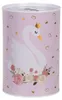 Clayre & Eef Spardosen Ø 10x15 cm Rosa Metall Schwan Produktbild-Vorschau 1