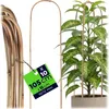 KADAX Bambusstäbe in U-Form, 105cm x 10/12mm x 15cm, 10er Produktbild-Vorschau 1