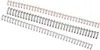GBC A4 WIRES 3:1 NO9 14MM SILVER (100), Silber, 14 mm Produktbild-Vorschau 3