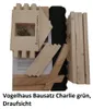 Vogelhaus Bausatz Charlie grün Produktbild-Vorschau 4