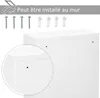 kleankin Armoire à Pharmacie 2 étagères 3 Niveaux Voir les images du produit 6