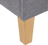 Homestyle4u Futonbett mit Matratze 140x200 Polsterbett Produktbild-Vorschau 8