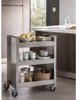 DON HIERRO - Chariot de service inox 3 plateaux, chariot Voir les images du produit 2