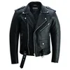 Bohmberg Herrenlederjacke aus Vollnarbenleder Schwarz-Heavy Produktbild-Vorschau 3