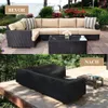 Gartenmöbel Schutzhülle L Form Sofa Abdeckung Abdeckplane Produktbild-Vorschau 5
