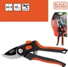 BLACK+DECKER Gartenschere 20,3 cm gehärtete Stahlklingen 13 Produktbild-Vorschau 15