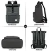 Cityrucksack Rolltop Rucksack Damen Herren, Rucksack Laptop Produktbild-Vorschau 7