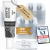 VAYPET 50 Klebehaken transparent & 1x Silikonkleber zur Produktbild-Vorschau 1