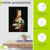 ARTland Poster Dame mit dem Hermelin Porträt Größe: 60x80 Produktbild-Vorschau 2