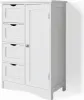 Badschrank Vicco Bianco Weiß 55 x 81 cm, Model 31128 Produktbild-Vorschau 1