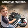AIYAPLAY Rutschauto Kinder Polizei Rutschfahrzeug mit Musik Produktbild-Vorschau 4
