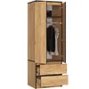 Kleiderschrank AKORD S60 Eiche Craft 60 cm 2 Türen 2 Produktbild-Vorschau 2