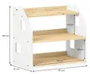 Kinderregal YASMIN 3 Ablagen natur/weiß - Montessori Regal Produktbild-Vorschau 6