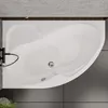 ECOLAM Baignoire d'angle Wela 160x100 cm gauche + tablier Voir les images du produit 3