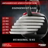 Miweba Sports Kettlebell KB300 | Kugel Hantel verstellbar - Produktbild-Vorschau 3