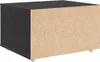 Skříň se zásuvkami s kolem Černý dub 55 x 45 x 31 cm Náhled obrázku produktu 8