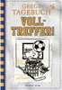 The cover of a book titled 'Gregs Tagebuch 16 - Volltreffer!' featuring a cartoon illustration of a boy playing sports. Voir les images du produit