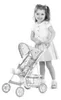 Chipolino Puppenwagen Alice Aufbewahrungskorb klappbar, Produktbild-Vorschau 4
