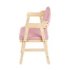 Chaise d'enfant réglable en hauteur avec accoudoirs et Voir les images du produit 6