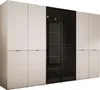 Kleiderschrank, Sandbeige, 3 x 100 x 200 x 51 cm Produktbild-Vorschau 1