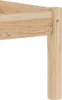 vidaXL Massivholzbett Kiefer 100x200 cm Anteprima dell’immagine prodotto 5