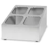 VERTES contenitori per ingredienti 2 x 2 x 1/6 GN Anteprima dell’immagine prodotto 7