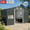 BRAST Gerätehaus Geräteschuppen Metall | 278x195x192 | Produktbild-Vorschau 1