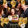 Celejoy® 70 Jahre 92-teilig Schwarz & Gold Produktbild-Vorschau 5