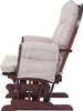Relaxační křeslo HWC-C76, houpací křeslo s taburetem  Náhled obrázku produktu 4