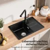 Granitspüle & Küchenspüle 65 x 45 cm, pflegeleichte Produktbild-Vorschau 8