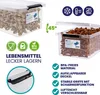 DEUBA® 4x Aufbewahrungsbox mit Deckel 12,5L Box Kunststoff Produktbild-Vorschau 3