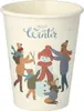 Trinkbecher, Pappe 0,2 l Ø 8 cm · 9,2 cm "Hello Winter" Produktbild-Vorschau 1