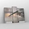 Bild auf Leinwand - Leinwandbild - Brücke Nebel Wasser - Produktbild-Vorschau 4